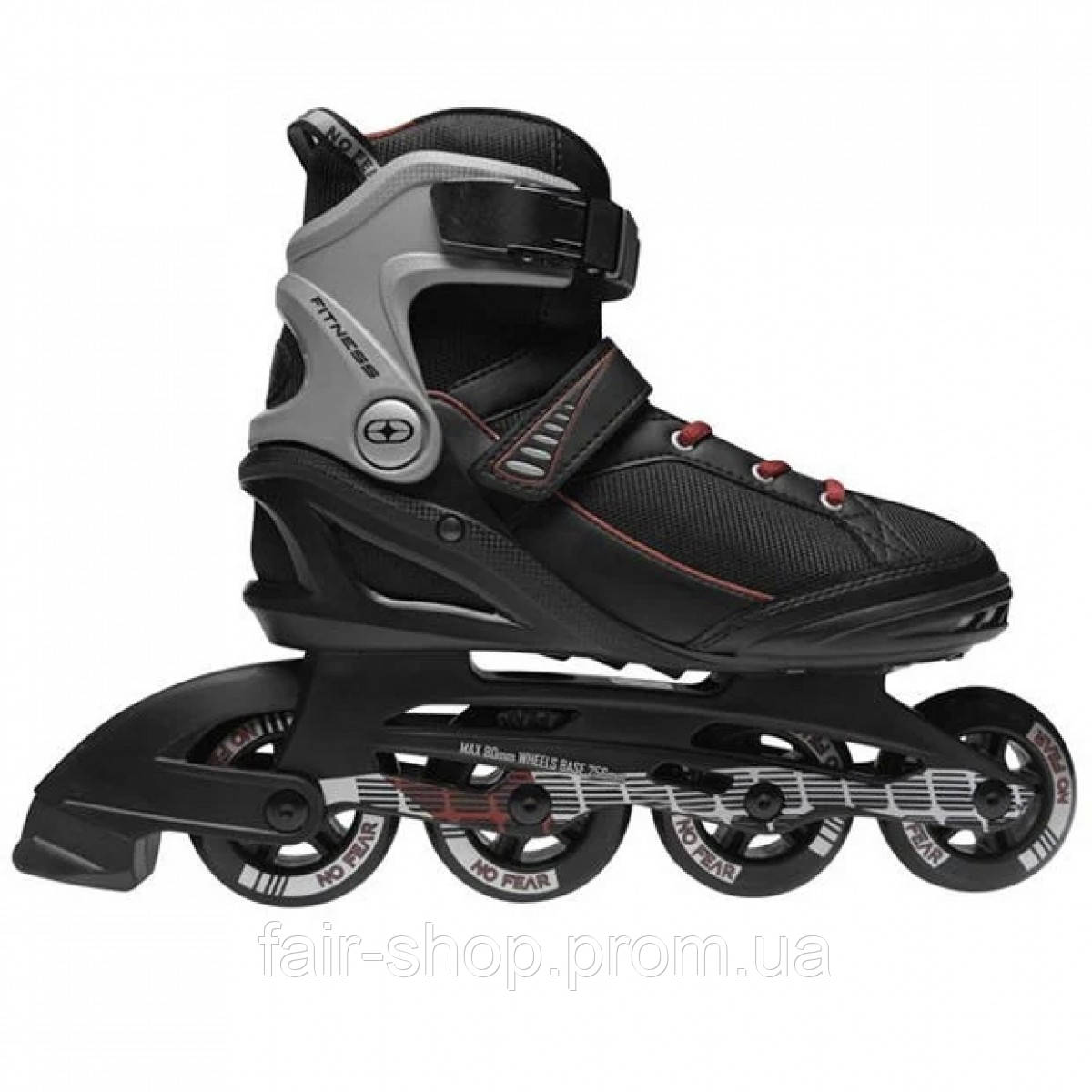 Кеди No Fear Fitness Skates Black/Grey, оригінал. Доставка від 14 днів