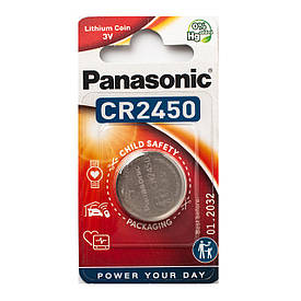 Батарейки Panasonic CR2450 Lithium 3V
