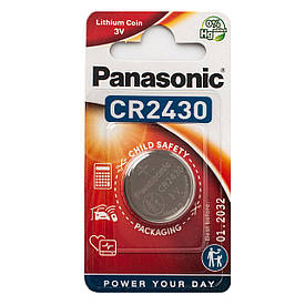 Батарейки  Panasonic CR2430 Lithium 3V