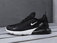 Nike Air Max 270 Black White Кроссовки Найк Аир Макс 270 мужские женские унисекс