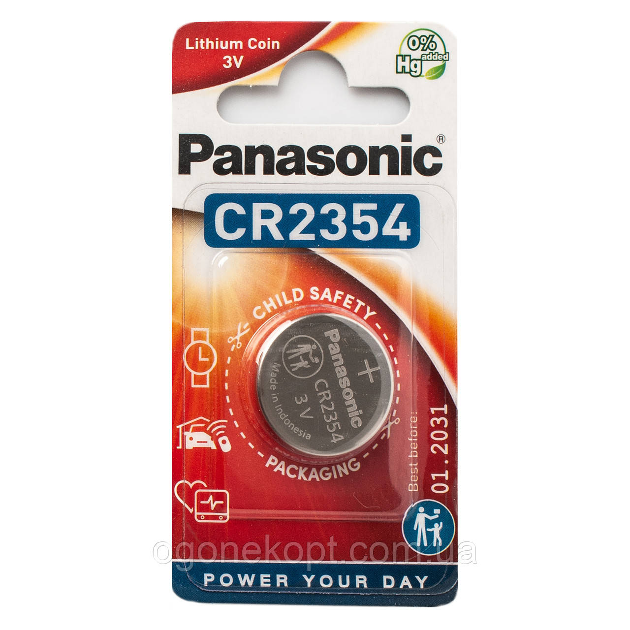 Батарейки  Panasonic CR2354 Lithium 3V
