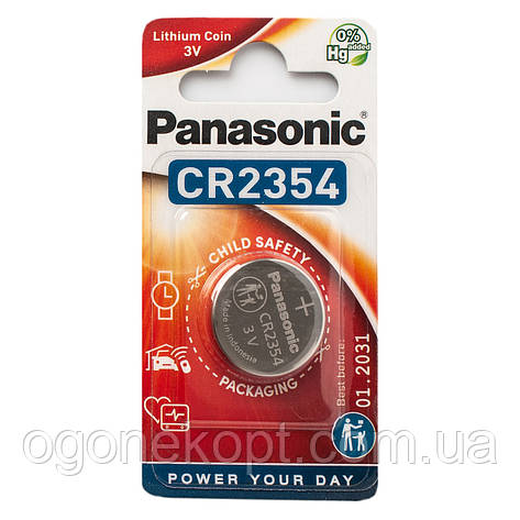 Батарейки Panasonic CR2354 Lithium 3V, фото 1