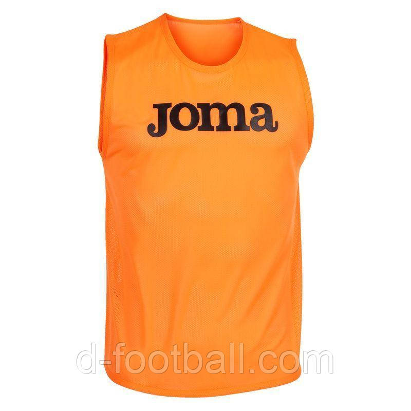 Манишка тренувальна Joma BIBS жовтогаряча 101686.050, Жовтогарячий, Розмір (EU) — XL, фото 1