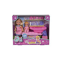 Кукольный набор Эви Няня с Малышом и аксессуарами, 3+, 573 3360