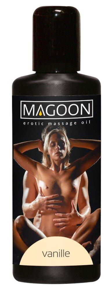 Масло для еротичного масажу аромат ваніль Magoon Vanille 100 мл ErMax