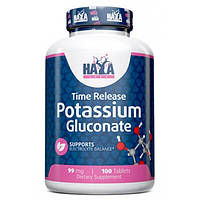 Potassium Gluconate 99 мг Haya Labs (100 таблеток)