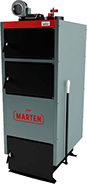 Твердотопливный отопительный котел длительного горения Marten Comfort MC-40 (Мартен 40 кВт) - фото 1 - id-p320526221