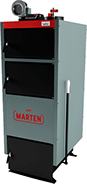 Котел для отопления на дровах и угле Marten Comfort MC-33 (Мартен 33 кВт)