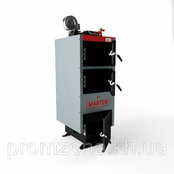 Котел для отопления на дровах и угле Marten Comfort MC-33 (Мартен 33 кВт) - фото 3 - id-p320526223