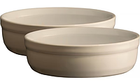 Набор форм для крем-брюле Emile Henry Ovenware 13 см, 2 шт бежевый (024013), Бежевий