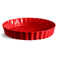 Форма для выпечки глубокая Emile Henry Ovenware 32 см красная (346032), Червоний