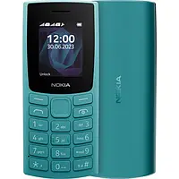 Кнопковий телефон Nokia 105 2023 Dual Sim Cyan