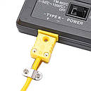 Поверхневий датчик термопара з вигнутим хвостиком К-типу термостійкий від -50 до +500°C NR-81533B, фото 8