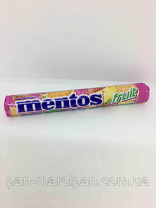 Жувальні драже Mentos fruit 38 г