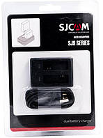 Зарядное устройство для SJCAM SJ9 Strike, SJ9 Max, SJ10 Pro, SJ10X - для двух аккумуляторов