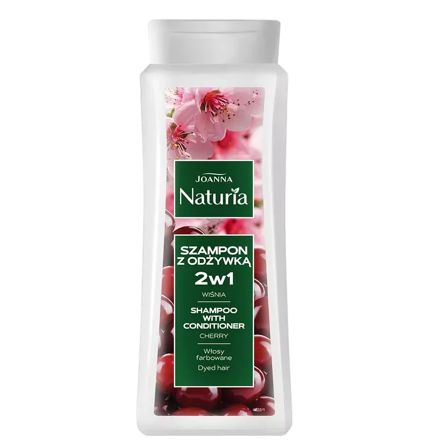 Вишня - Шампунь-кондиціонер для фарбованого волосся Joanna Naturia Shampoo with conditioner for colored hair