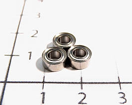 SR144 ZZ підшипник нержавіючий - EZO Японія розмір (3,175*6,350*2,779)