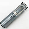 Акумуляторна машинка для стрижки волосся 4 насадки, GM 6112, Сіра / Тример для стрижки волосся, фото 2