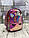 Дитячий рюкзак для дівчаток "Перламутровий-Єдиноріг" розмір 23х18х7 см, фото 4