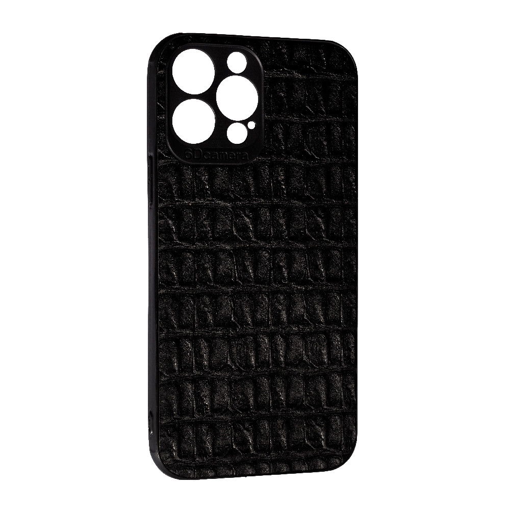 Чохол Leather Case для Apple iPhone 13 Pro Max Кроко