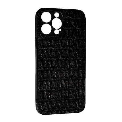 Чохол Leather Case для Apple iPhone 13 Pro Max Кроко, фото 1