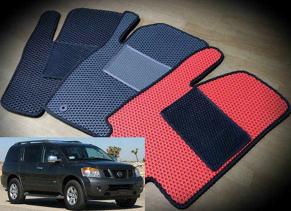 Килимки ЕВА в салон Nissan Armada '04-15, фото 1