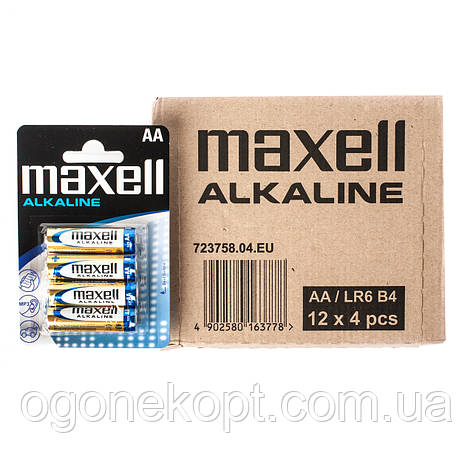 MAXELL LR6 АА 1.5 Alkaline, фото 3