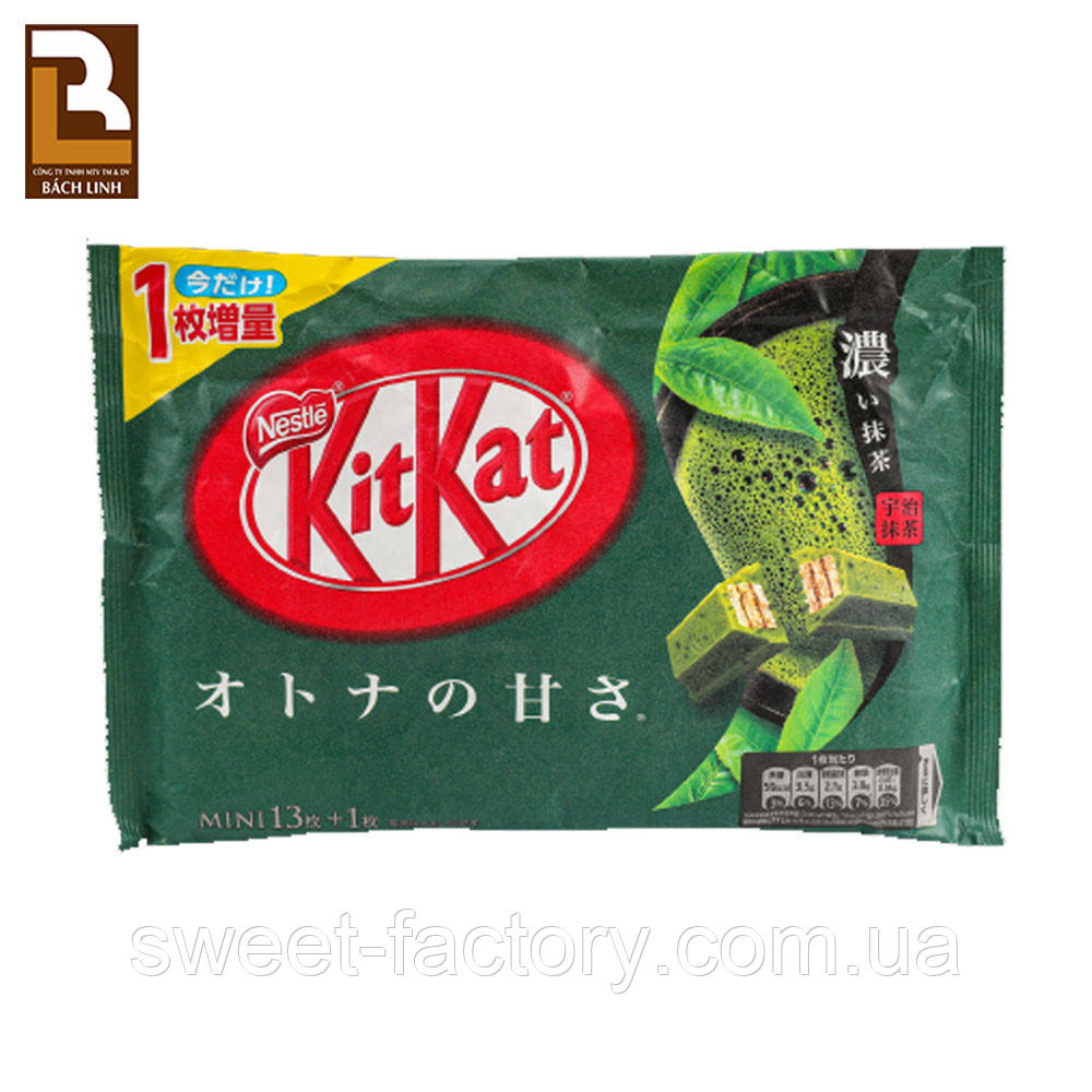 KitKat Matcha Rich Green Tea Зелений чай 13s, фото 1