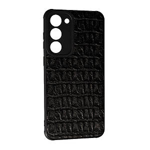 Чохол Leather Case для Samsung S23 Plus Кроко