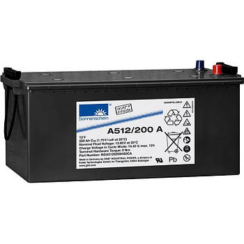 Гелевий акумулятор Exide 200Ah 770A Max. 12V