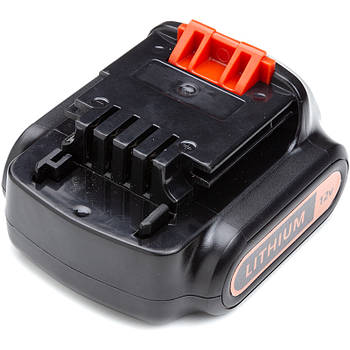 Акумулятор PowerPlant для шуруповертів та електроінструментів BLACK&DECKER 12V 2.0Ah Li-ion (LBXR151