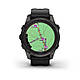 Смарт-годинник Garmin Fenix 7S Pro - Sapphire Solar Edition - темно-сірий титан DLC Carbon з чорним ремінцем, фото 4
