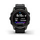 Смарт-годинник Garmin Fenix 7S Pro - Sapphire Solar Edition - темно-сірий титан DLC Carbon з чорним ремінцем, фото 8