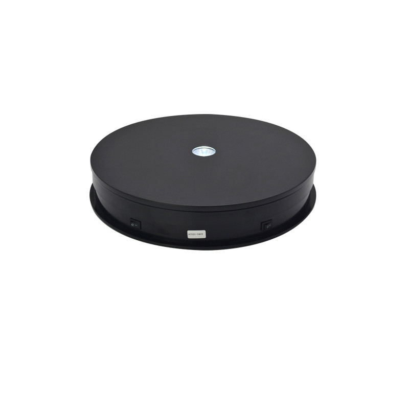 Поворотний стіл Puluz EDA1759202A для предметної зйомки з підсвіткою, 30 см, чорний, фото 1