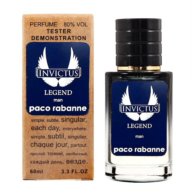 Paco Rabanne Invictus Legend ТЕСТЕР LUX чоловічий 60 мл, фото 1