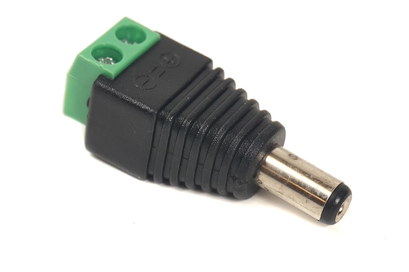 Роз'єм живлення PowerPlant 2.1*5.5 мм (10 шт.), фото 1