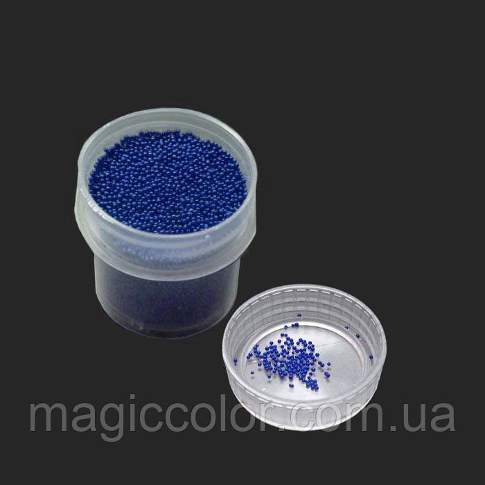 Кульки пластикові для епоксидної смоли сині 0,6 мм