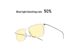 Окуляри Оригінал Xiaomi Mijia анти-блакитні промені окуляри Pro для чоловіків і жінок ультралегкі анти-УФ окуляри для гри