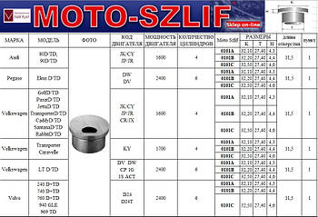 Форкамера Moto-szlif 0101A (Вихрова передкамера) для Audi 1,6, Volkswagen 1,6, 1,7, 2,4, Volvo 2,4