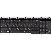 Клавіатура для ноутбука TOSHIBA Satellite C650, L650 чорний, чорний фрейм