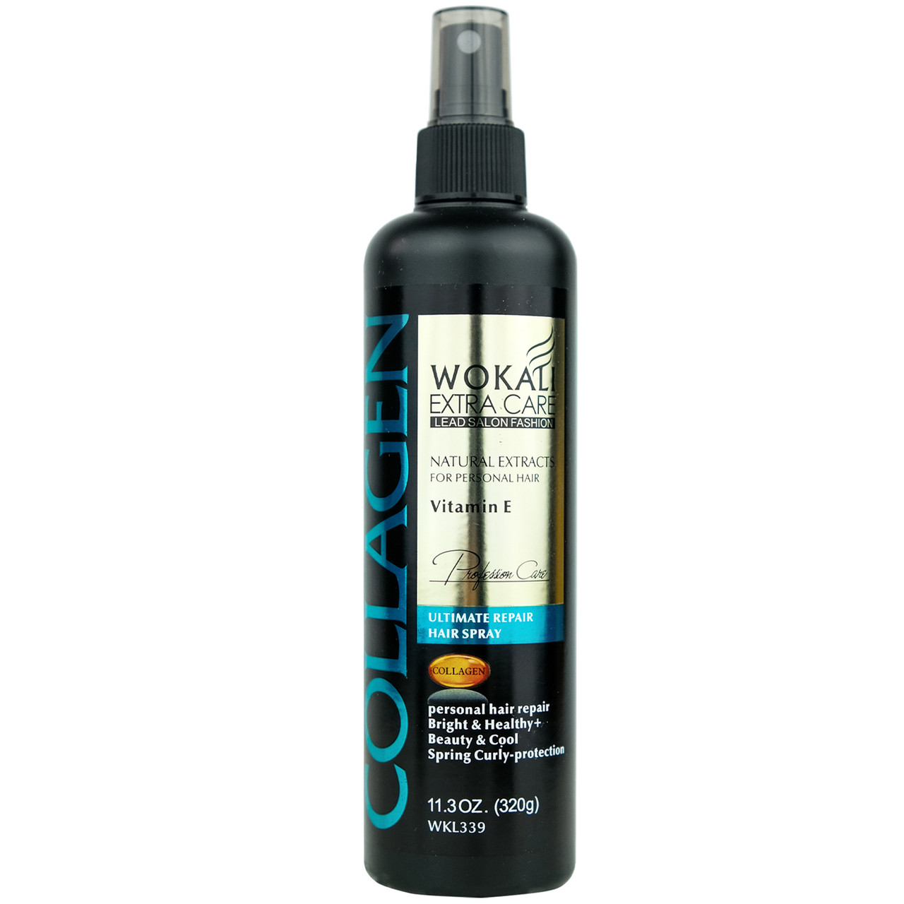 Спрей-фіксатор для волосся Wokali Collagen Ultimate Repair Hair Spray WKL339 320 г, фото 1