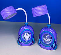 Детская гибкая настольная лампа-ночник "XJD" любимый питомец, фиолетовый