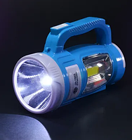 Многофункциональный аккумуляторный светодиодный фонарь-лампа JA 1968, синий