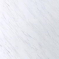 Декоративная ПВХ плита белый мрамор 600*600*3mm (OS-KL8011) (S)