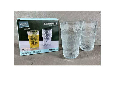 Набір стаканів 2шт 320мл 9359-01 ТМ SNT FG