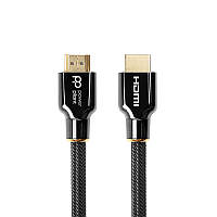 Відео кабель PowerPlant HDMI (M) - HDMI (M), 2.1V, Ultra HD 8K, eARC, 30AWG, 2м