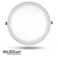 Світильник точковий коло 30 Вт 4000k LED врізний