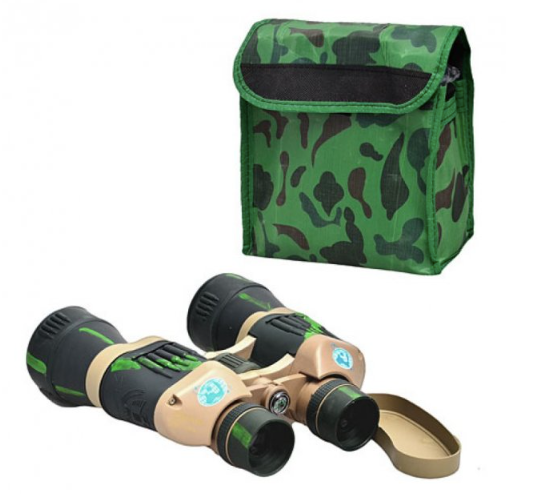 Дитячий бінокль Binoculars B-750 19х19 см + чохол, камуфляжний