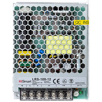 Блок живлення HiSmart 12V, 8.5A, 100W