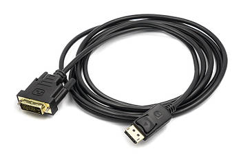 Кабель PowerPlant DisplayPort — DVI, 3м